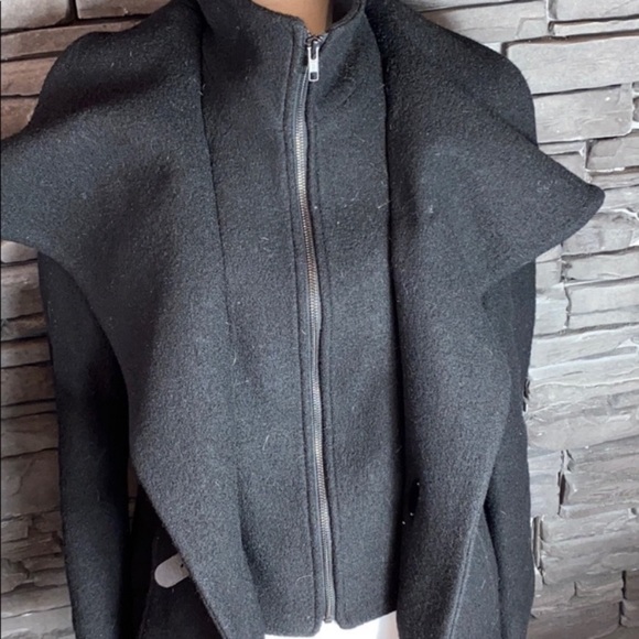 Soia & Kyo Black Wool Short Jacket L - Picture 3 of 8